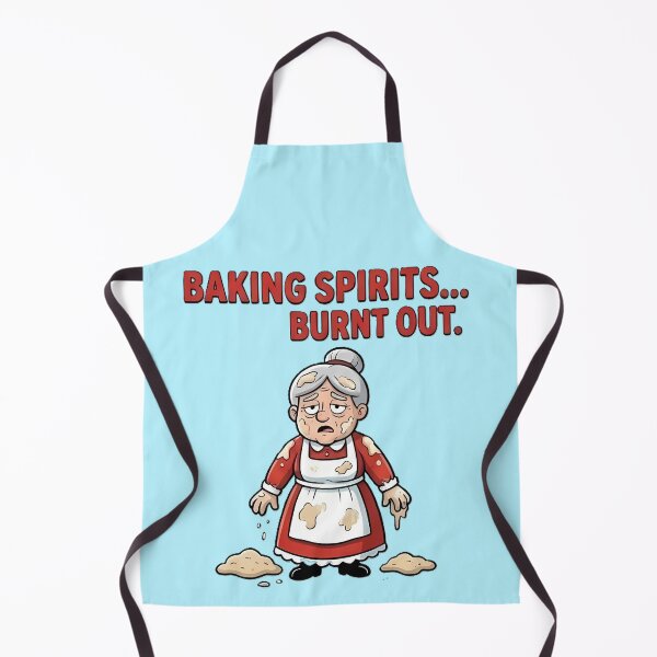 Item preview, Baking Spirits Burnt Out | Funny Christmas Baking Burnout & Holiday Stress designed and sold by Chaos & crew.
