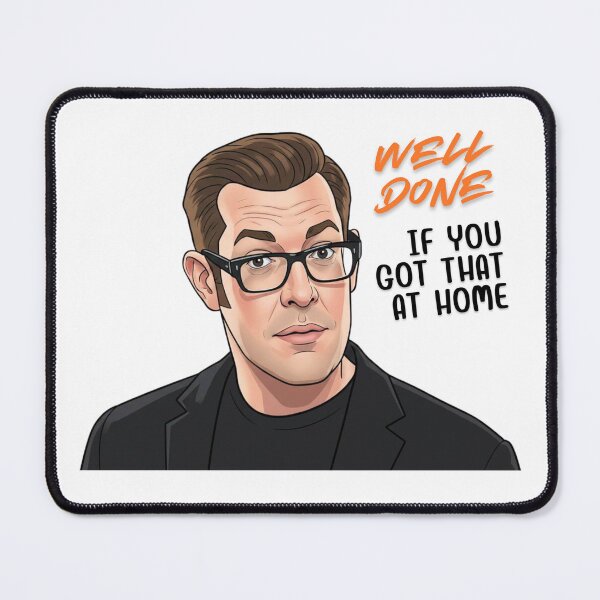 Item preview, Richard Osman british tv star –minimalist portrait design, richard osman books order designed and sold by I​ AM​ O.J.A ..