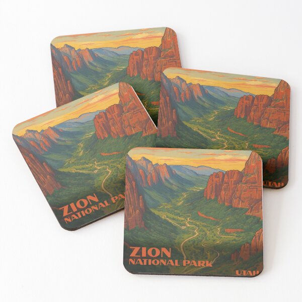 Item preview, Zion National Park Vintage  designed and sold by Natethokle.