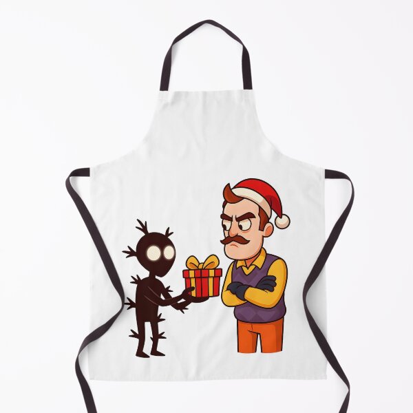 Item preview, Suspicious Holiday Gift – Hello Neighbor Fan Art designed and sold by VickeeOfficial.