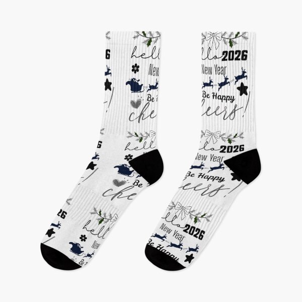 Item preview, Hello 2026 - Be Happy - New Year Celebration designed and sold by Ditstyle.