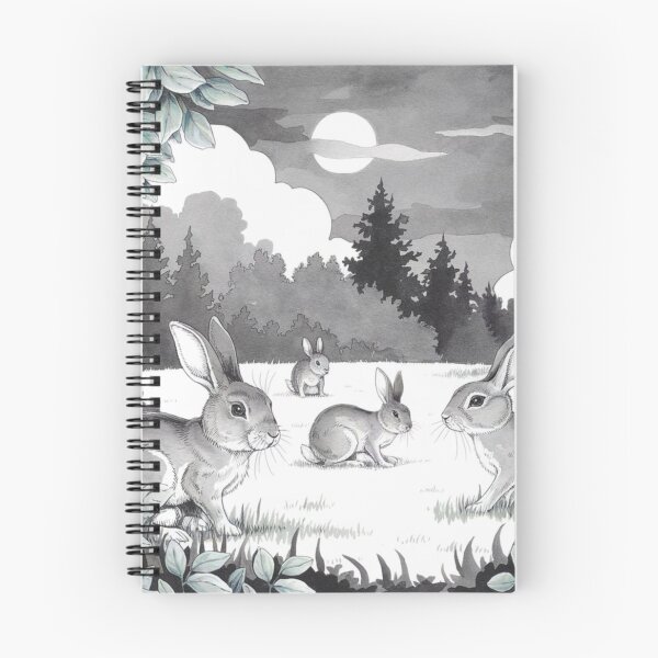Item preview, Clearing in the Woods: Rabbits designed and sold by Kwandry.