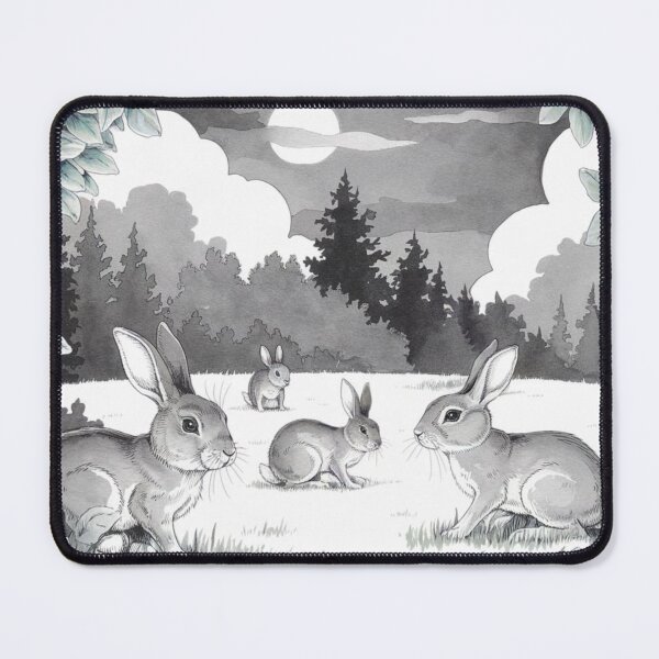 Item preview, Clearing in the Woods: Rabbits designed and sold by Kwandry.