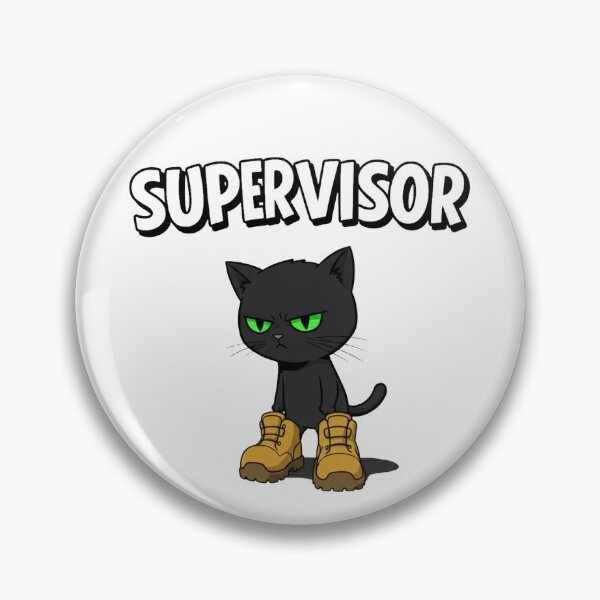 Item preview, Supervisor Cat designed and sold by EastEndTownie.