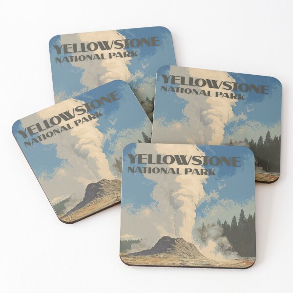 Item preview, Yellowstone National Park Vintage  designed and sold by Natethokle.