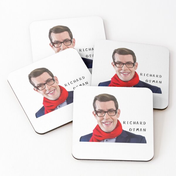 Item preview, Richard Osman British TV Personality,Minimalist Portrait T-Shirt ,quiz show fan. designed and sold by I​ AM​ O.J.A ..