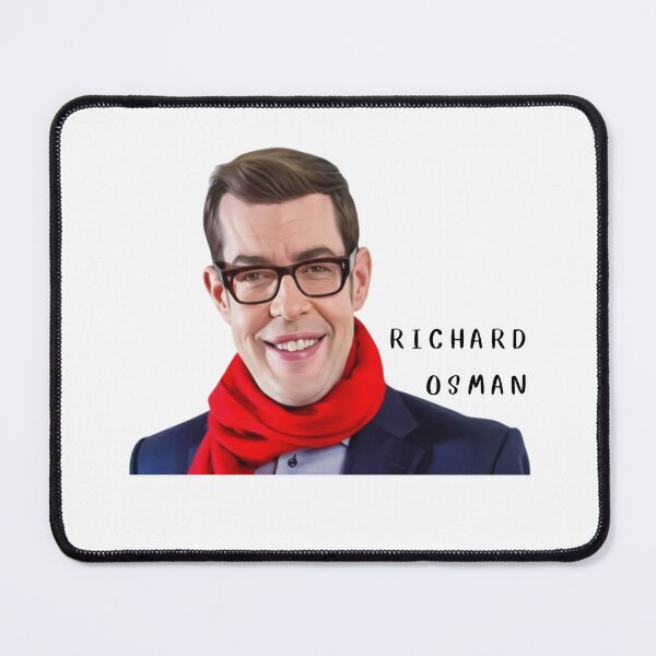 Item preview, Richard Osman British TV Personality,Minimalist Portrait T-Shirt ,quiz show fan. designed and sold by I​ AM​ O.J.A ..