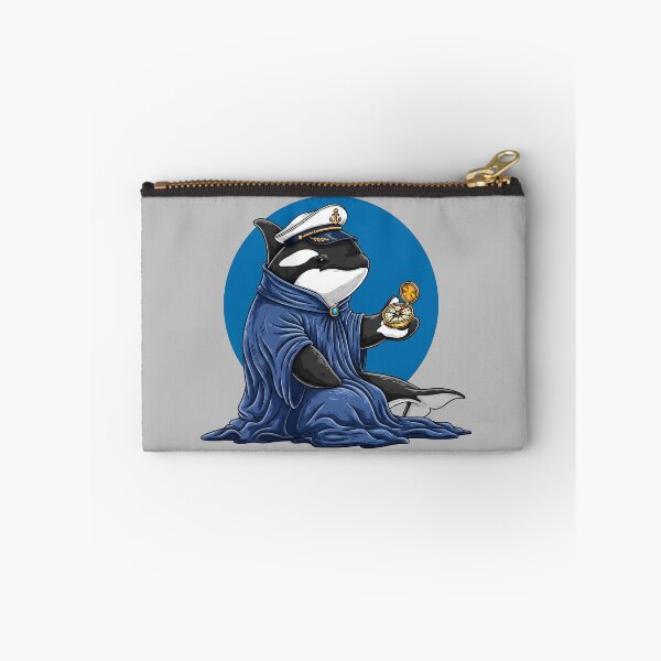 Item preview, Nautical Orca Captain Cartoon Illustration designed and sold by SholoStudio.