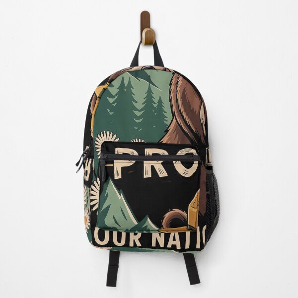 Item preview, Floral Protect Our National Parks Retro Nature designed and sold by orlodrake.