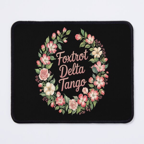 Artikelvorschau, Foxtrott Tango Delta Damen Floral Groovy entworfen und verkauft von orlodrake.