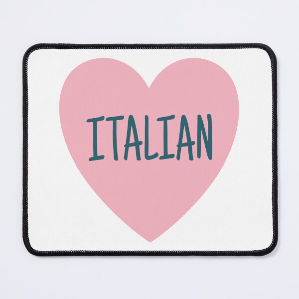 Item preview, Love Italian heart design designed and sold by Think4Prints.