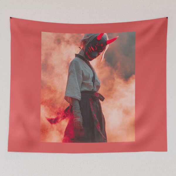 Item preview, Scarlet Masked Warrior designed and sold by NovaOtaku.