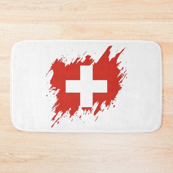 Item preview, Grunge Swiss flag, Swiss pride designed and sold by Dressyourflag.