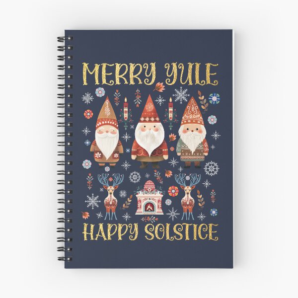 Item preview, Merry Yule Winter Solstice Gnome Tomte - Nordic Folk Art Scandinavian Christmas designed and sold by Pingestre.