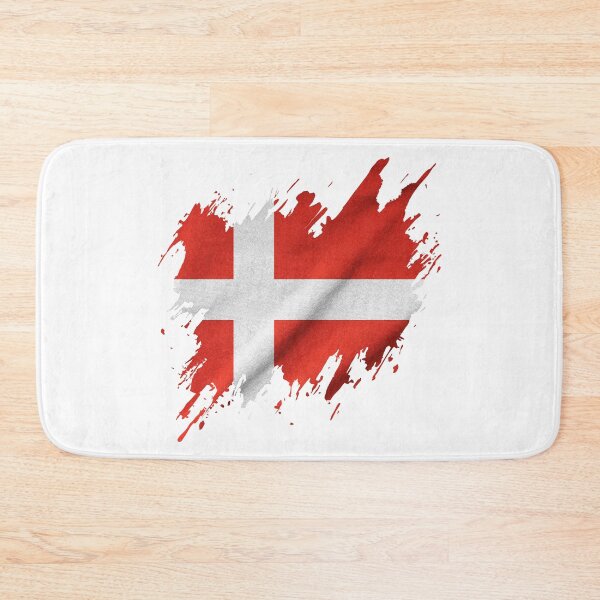 Item preview, Grunge Danish flag, Danish pride designed and sold by Dressyourflag.