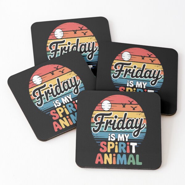 Item preview, Friday Is My Spirit Animal Friday Lover designed and sold by kakashinn.