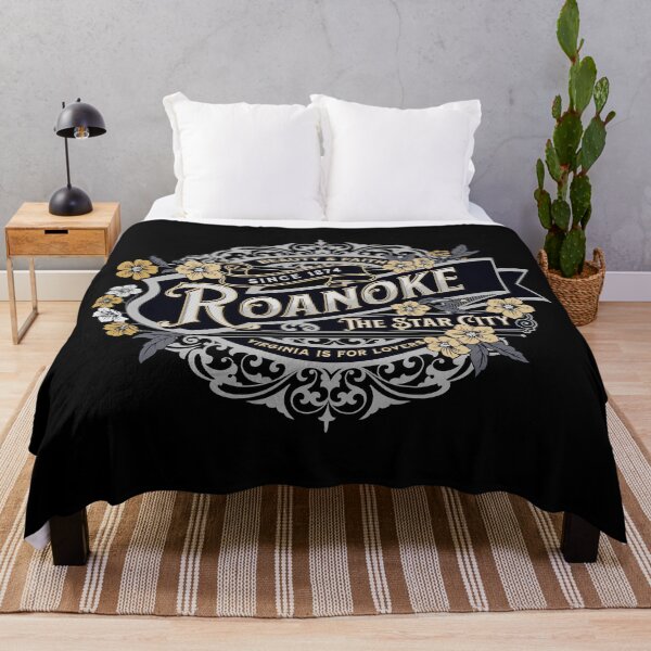 Item preview, Roanoke Star City Vintage Historical Virginia Graphic // Honey Silver designed and sold by 3rd Eye Perceptions.