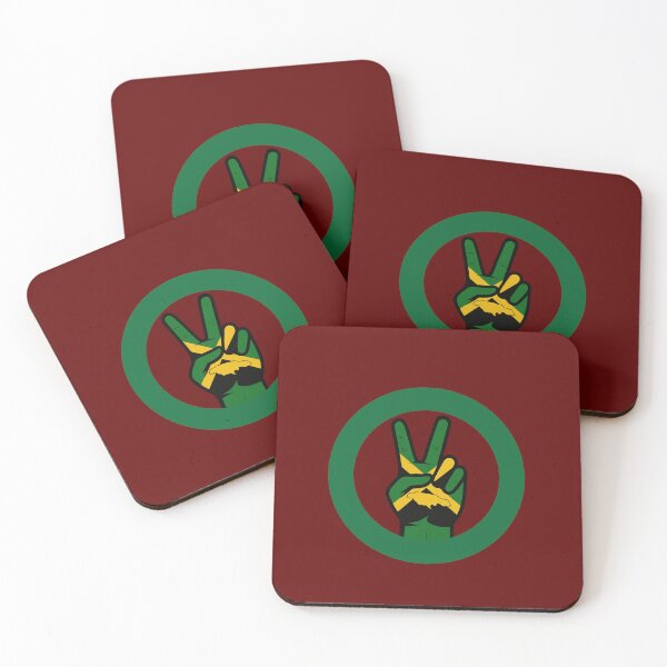 Item preview, Jamaica Peace Sign  designed and sold by freshwear design.