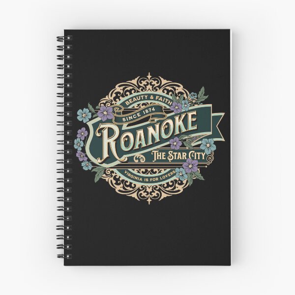 Item preview, Roanoke Star City Vintage Historical Virginia Graphic // Natural Brass designed and sold by 3rd Eye Perceptions.