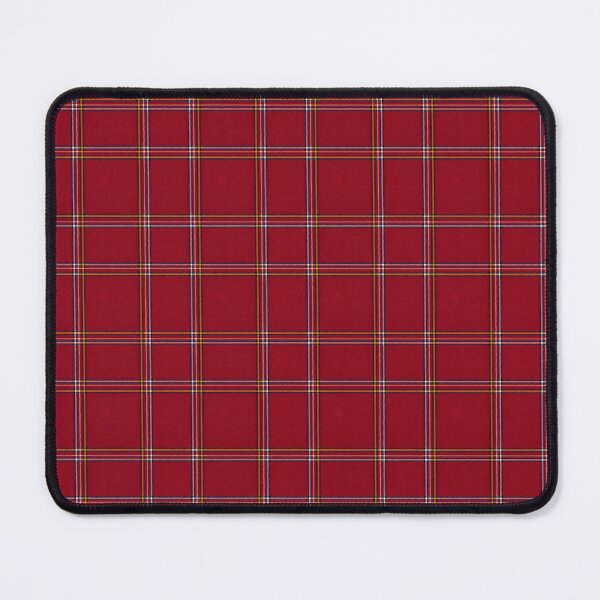 Item preview, Vibrant Red Scottish Tartan Plaid Pattern Seamless Fabric designed and sold by svarupa.
