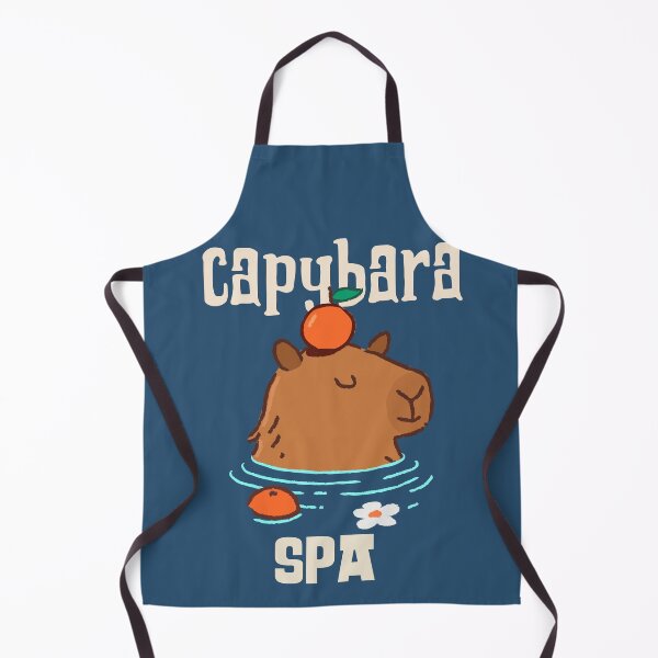 Item preview, Capybara Spa Cute designed and sold by JusTiceT-shirts.