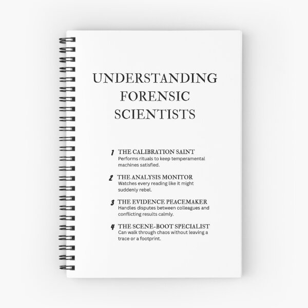 Item preview, Forensic Scientist Parody – Understanding Their Habits designed and sold by PsyFlow35.
