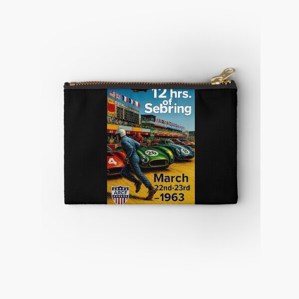 Item preview,  Sebring 1963 12 hour Grand Prix vintage Variation#2 designed and sold by Helios Be. Lavsh.