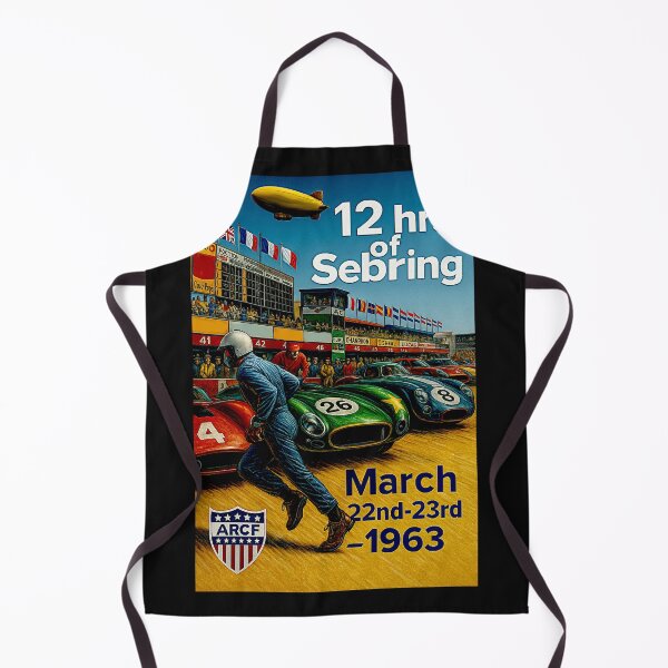 Item preview,  Sebring 1963 12 hour Grand Prix vintage Variation#2 designed and sold by Helios Be. Lavsh.