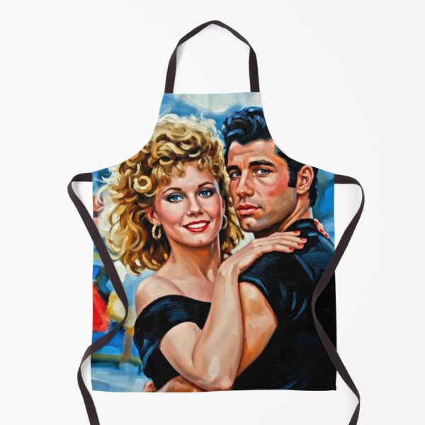 Item preview, Grease - Sandy & Danny Iconic Final Scene Portrait designed and sold by Art's Diner.