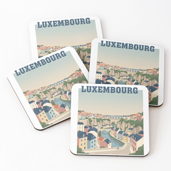 Item preview, Vintage Travel View of Luxembourg City designed and sold by Orviona.