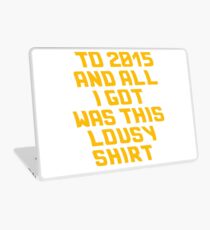 Back To The Future Lousy Shirt Laptop Skin