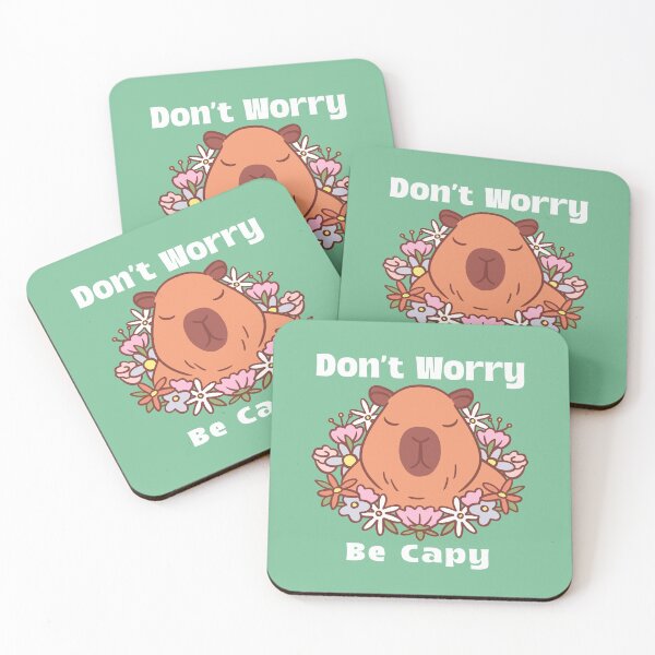Item preview, DON'T WORRY - BE CAPY Capybara Cute designed and sold by JusTiceT-shirts.
