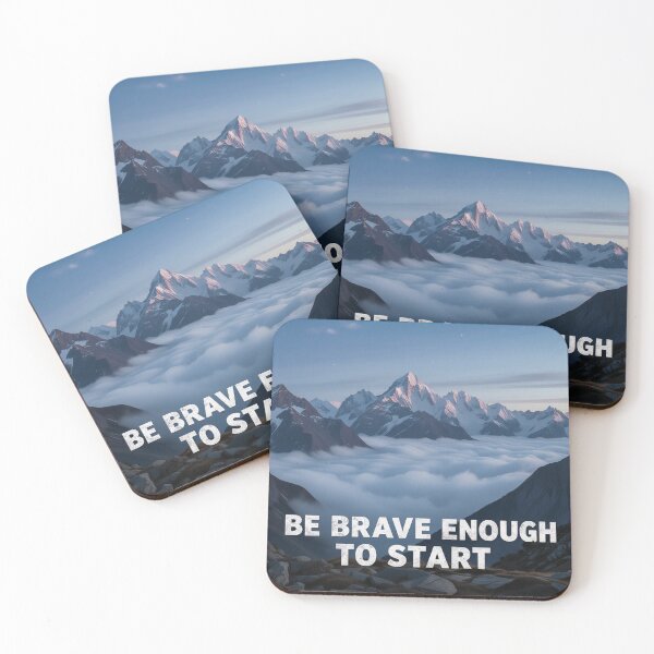 Item preview, Brave Enough to Start designed and sold by xArchGoDx.