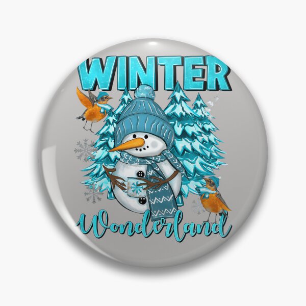Artikelvorschau, Winterwunderland Schneemann und Schneeflocken Gemütliche Winterszene entworfen und verkauft von KristineLi.