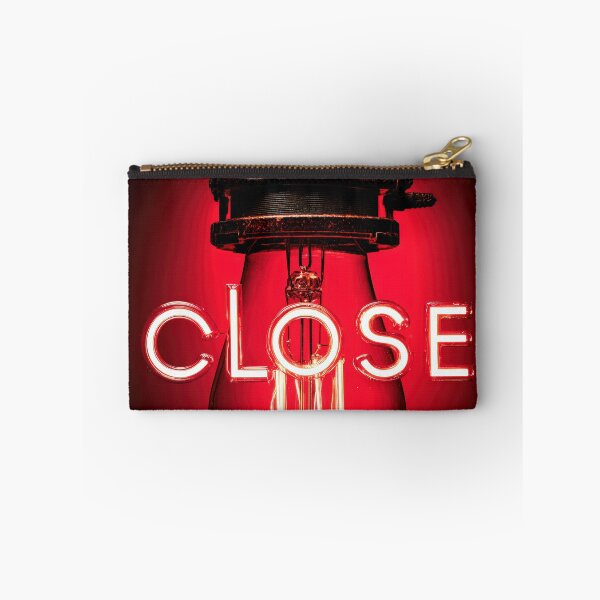 Item preview, CopNeon “CLOSE” Sign Inside Light Bulb – Modern Red Glow Aesthetic designed and sold by Grafititee.
