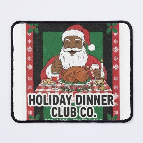 Item preview,  BLACK SANTA NAPKIN . Holiday dinner  designed and sold by Obinne.