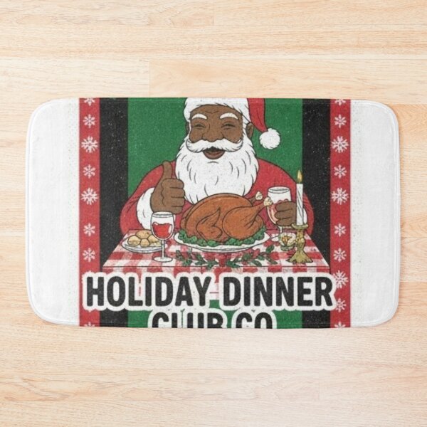 Item preview,  BLACK SANTA NAPKIN . Holiday dinner  designed and sold by Obinne.