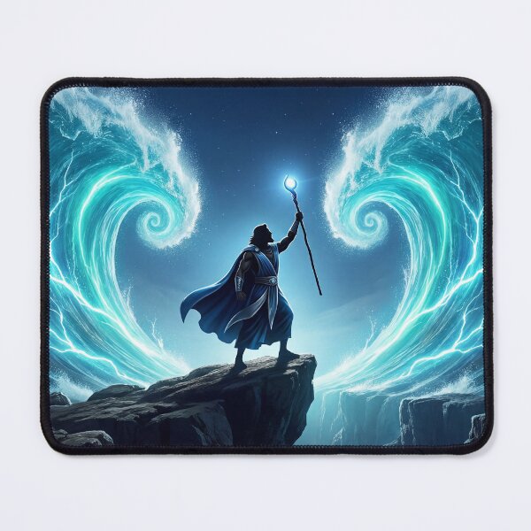 Item preview, Inspirational Courage Poster – Epic Part the Impossible Motivational Art designed and sold by AbstractAuraArt.