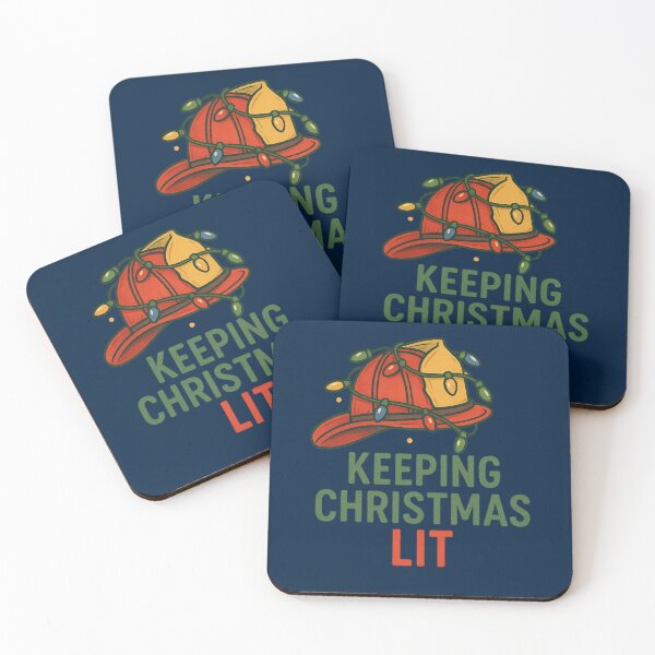 Item preview, Keeping Christmas Lit - Firefighter Christmas Gift designed and sold by PunchDrop.
