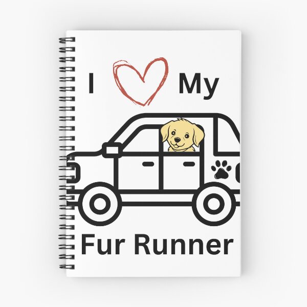 Item preview, Puppy in Fur Runner Black graphic designed and sold by Kreadiv.