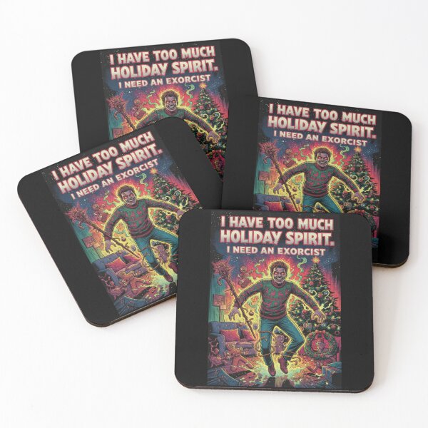 Item preview, Funny Christmas Exorcist Dark Humor designed and sold by MythAndMotion.