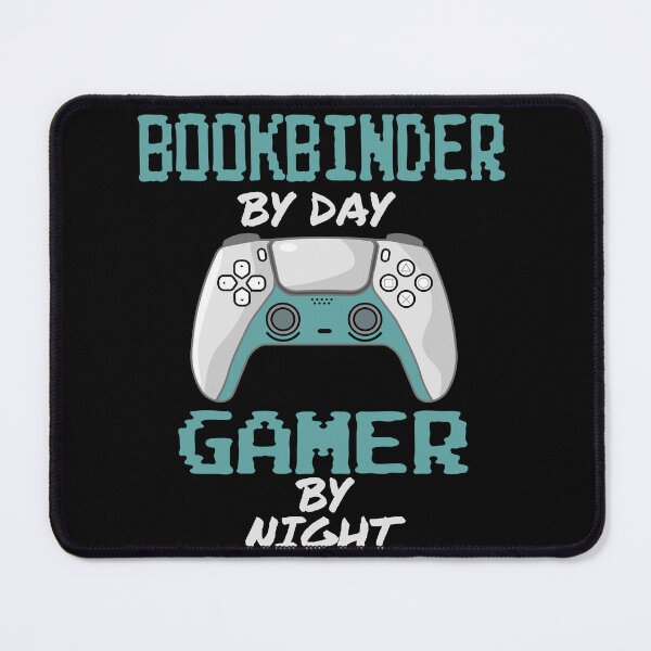 Item preview, Funny Bookbinder By Day Gamer By Night designed and sold by LifeGoods103.
