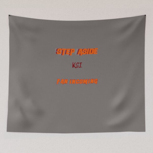 Item preview, KSI---STEP-ASIDE-INCOMING-FAN designed and sold by MarcyBoylee.