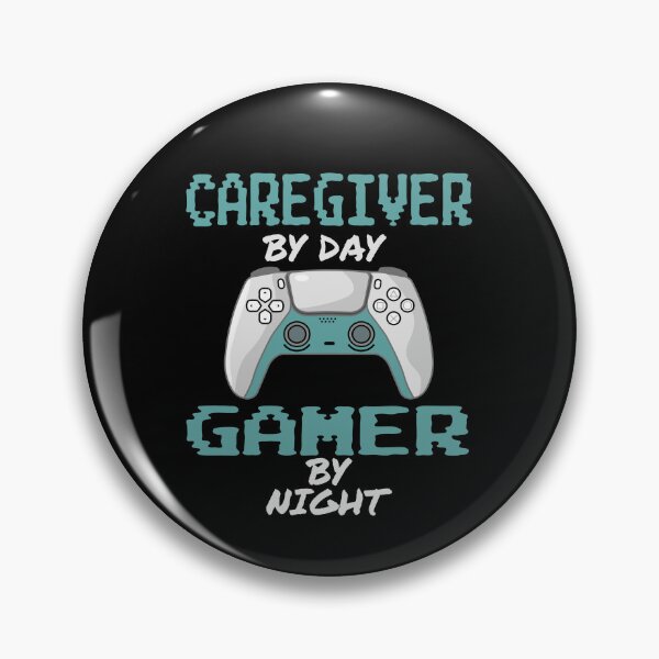 Item preview, Funny Caregiver By Day Gamer By Night designed and sold by LifeGoods103.