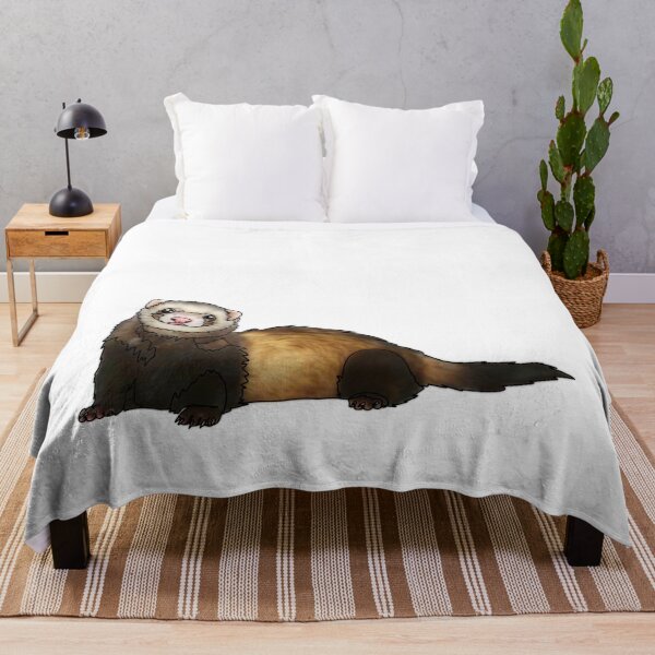 Item preview, Cute Ferret Illustration-animalz designed and sold by Ashley’sAnimalz.