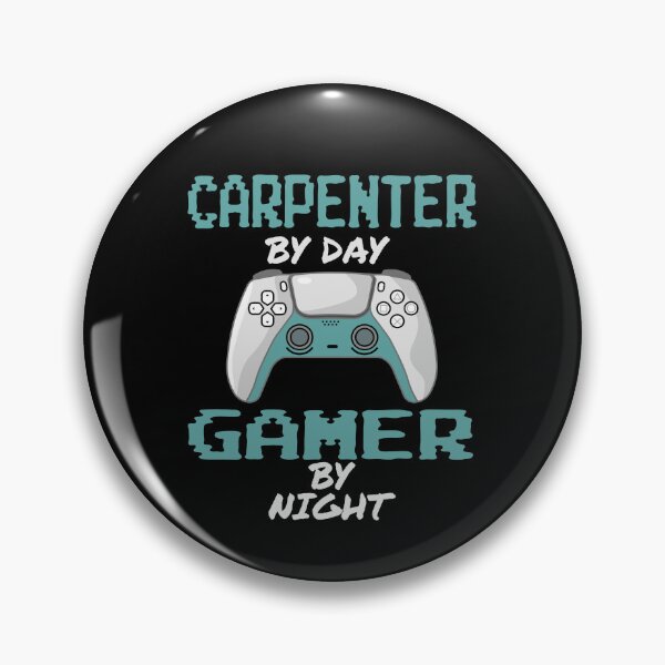 Item preview, Funny Carpenter By Day Gamer By Night designed and sold by LifeGoods103.