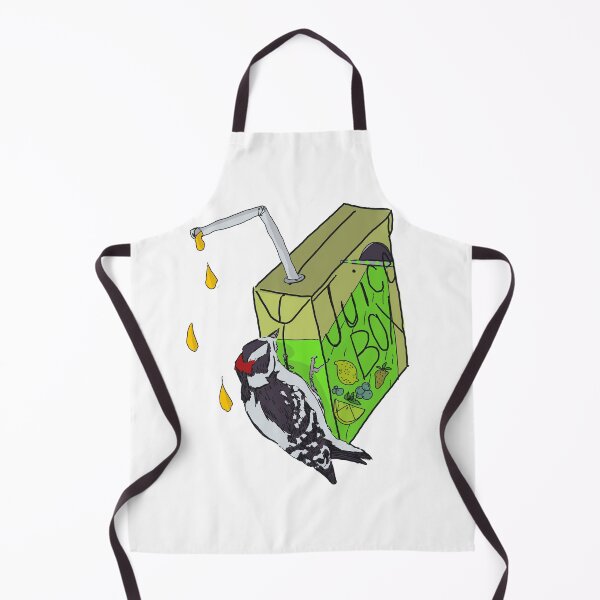 Item preview, Cosmic Juice Box with a Hairy WoodPecker designed and sold by HouseplantsAndScamps.
