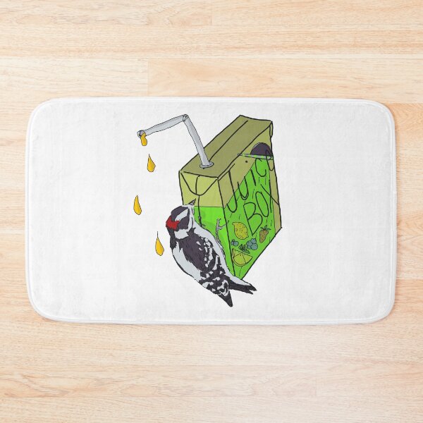 Item preview, Cosmic Juice Box with a Hairy WoodPecker designed and sold by HouseplantsAndScamps.