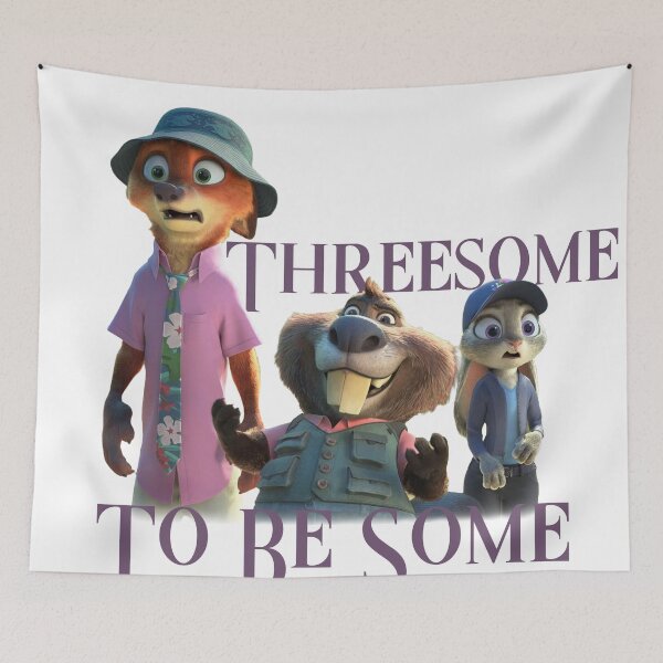 Item preview, Threesome to be some!  designed and sold by Wenby-Weaselbee.