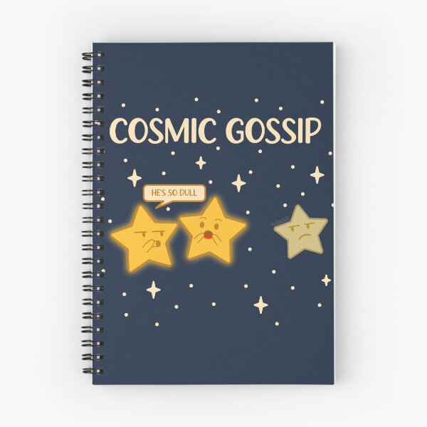 Item preview, Cosmic Gossip designed and sold by Mustachio-Draws.